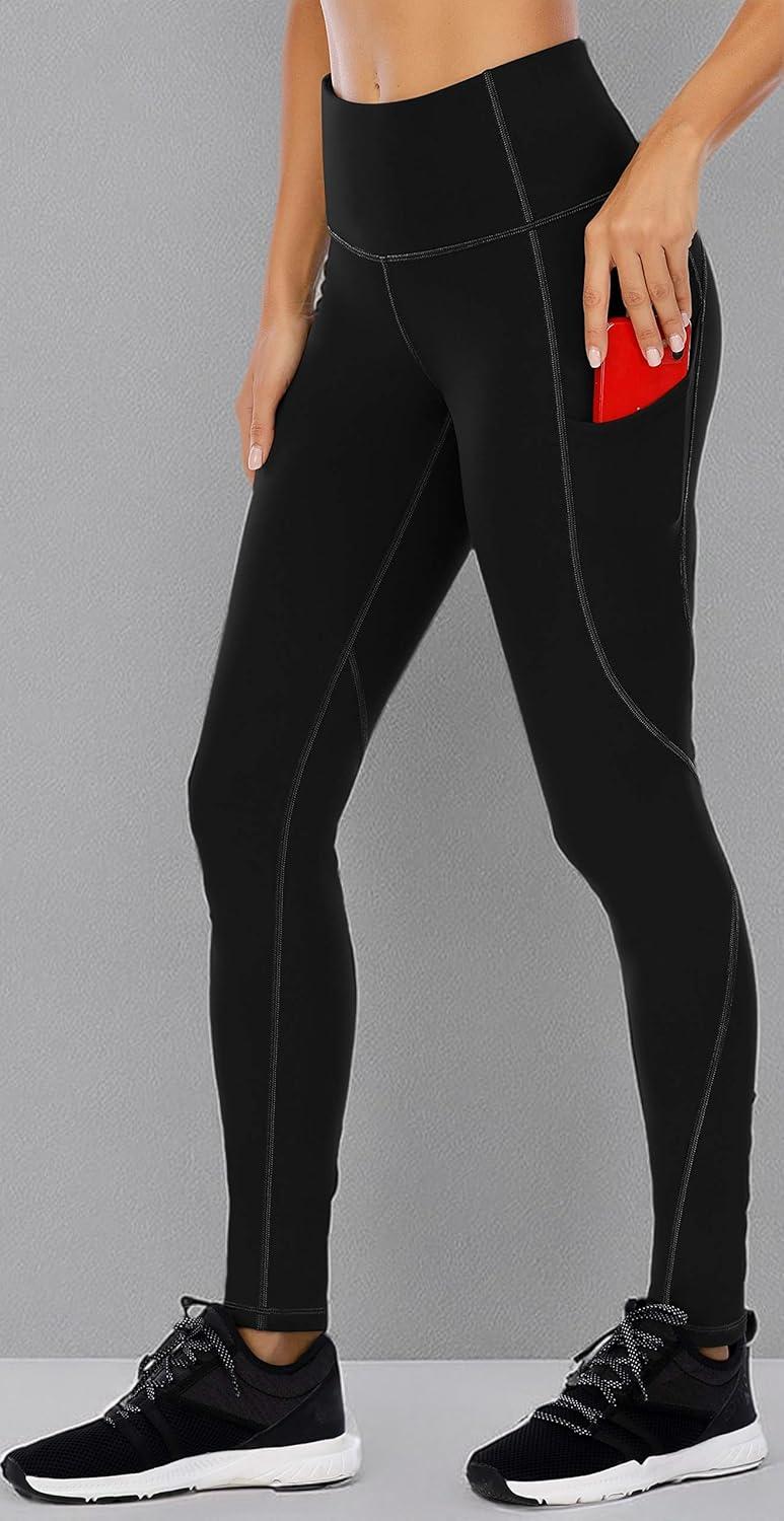 imageEwedoos womens CapriBlack Leggings