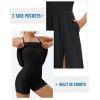 Athletic Dress with Built in Shorts & Bra Adjustable Straps Workout Dress for Tennis Golf Midi Dresses for Women(Black)