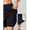 Ewedoos 20″ Knee Length Skorts Skirts for Women with Pockets Golf Tennis Skirt High Waisted Athletic Skorts Casual Summer(Black)