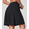 Ewedoos 20″ Knee Length Skorts Skirts for Women with Pockets Golf Tennis Skirt High Waisted Athletic Skorts Casual Summer(Black)