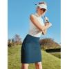 Ewedoos 20″ Knee Length Skorts Skirts for Women with Pockets Golf Tennis Skirt High Waisted Athletic Skorts Casual Summer(Indigo)