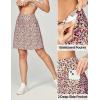 Ewedoos 20″ Knee Length Skorts Skirts for Women with Pockets Golf Tennis Skirt High Waisted Athletic Skorts Casual Summer(Small Shred)