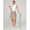 Ewedoos 20″ Knee Length Skorts Skirts for Women with Pockets Golf Tennis Skirt High Waisted Athletic Skorts Casual Summer(Small Shred)