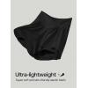 Ewedoos Athletic Shorts for Women Flowy Running Shorts for Women High Waisted Butterfly Preppy Clothes Skorts for Woman(Black)