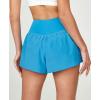 Ewedoos Athletic Shorts for Women Flowy Running Shorts for Women High Waisted Butterfly Preppy Clothes Skorts for Woman(Blue)