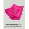 Ewedoos Athletic Shorts for Women Flowy Running Shorts for Women High Waisted Butterfly Preppy Clothes Skorts for Woman(Hot Pink)