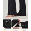 Ewedoos Bootcut Yoga Pants with Pockets for Women Wide Leg Pants Woman High Waisted Stretchy Work Pants for Yoga Workout(Black)