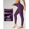 Ewedoos Compression Leggings for Women Tummy Control Workout Leggings Buttery Soft Leggings High Waisted Yoga Pants(Spacedye Mauve)