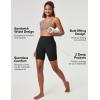 Ewedoos Compression Shorts for Women Spandex Biker Shorts Women Tummy Control with Pockets 6″ No Front Seam Yoga Gym Workout(Black)