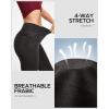 Ewedoos Flare Bell Bottom Jeans for Women Jeggings Tummy Control High Waisted Stretchy Crossover Pull On Jeans(Black)