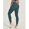 Ewedoos Fleece Lined Leggings Women Thermal Leggings for Women with Pockets High Waisted Winter Warm Tights Pants Clothes(Dark Green Leggings With Pockets for Women)