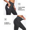 Ewedoos Fleece Lined Leggings Women Thermal Leggings for Women with Pockets High Waisted Winter Warm Tights Pants Clothes(New Charcoal)