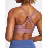 Ewedoos High Impact Sports Bras for Women High Support Zip Front Large Bust Workout Sports Bras with Adjustable Straps(Pink)