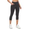 Ewedoos Jeggings for Women Pull on Capri Jeans High Waisted Stretchy Denim Jeans Capri Jeggings with Pockets Trendy Casual(Grey)