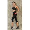 Ewedoos Leggings with Pockets for Women High Waisted Athletic Workout Compression Leggings Tummy Control Yoga Pants Women(Black Capri)