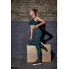 Ewedoos Leggings with Pockets for Women High Waisted Athletic Workout Compression Leggings Tummy Control Yoga Pants Women(Dark Green Leggings)