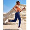 Ewedoos Leggings with Pockets for Women High Waisted Athletic Workout Compression Leggings Tummy Control Yoga Pants Women(Navy)