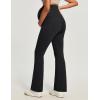 Ewedoos Maternity Pants for Women Stretchy Maternity Clothes Over The Belly Pregnancy Dress Work Pants with Pockets(Black)