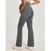 Ewedoos Maternity Pants for Women Stretchy Maternity Clothes Over The Belly Pregnancy Dress Work Pants with Pockets(Grey)