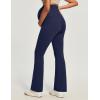 Ewedoos Maternity Pants for Women Stretchy Maternity Clothes Over The Belly Pregnancy Dress Work Pants with Pockets(Navy)