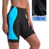 Ewedoos Padded Bike Shorts Women 4D Padding Cycling Shorts with Pocket Road Mountain Ride Womens Biking Bicycle Biker Shorts(Blue)