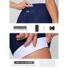Ewedoos Padded Bike Shorts Women 4D Padding Cycling Shorts with Pocket Road Mountain Ride Womens Biking Bicycle Biker Shorts(Sporty Blue)