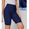 Ewedoos Padded Bike Shorts Women 4D Padding Cycling Shorts with Pocket Road Mountain Ride Womens Biking Bicycle Biker Shorts(Sporty Blue)