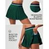 Ewedoos Pleated Tennis Skirt with Shorts Seamless High Waisted Skirt for Women Golf Athletic Skirt Skorts with Pocket(Club Green)