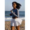 Ewedoos Pleated Tennis Skirts for Women Athletic Skirt with Shorts Underneath Skorts for Woman with Pockets for Golf(Mint Green)