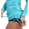 Ewedoos Rash Guard for Women UPF 50+ Sun Protection Clothing Swim Shirts for Woman SPF Shirts Long Sleeve UV Sun Shirts(Light Blue)