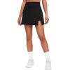 Ewedoos Skorts Skirts for Women High Waist Golf Skirt with Pockets Side Slit Tennis Skirt Golf Skorts Athletic Skirts(Black)