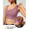 Ewedoos Sports Bras for Women High Support High Impact Sports Bras for Women Large Bust Push up Racerback Workout Running Bra(Pink)