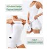 Ewedoos Tennis Dress Womens Athletic Dress Built in Shorts & Bra Adjustable Straps Workout Exercise Golf Summer Dress(White)