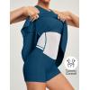 Ewedoos Tennis Dress with Shorts Underneath Athletic Dress for Women Active Workout Golf Dresses Easy Peasy(Midnight Blue)