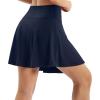 Ewedoos Tennis Skirt Womens Skorts with Pockets Shorts Tennis Skirts for Women Athletic Golf Running Pickleball(Midnight Blue)