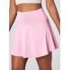 Ewedoos Tennis Skirt Womens Skorts with Pockets Shorts Tennis Skirts for Women Athletic Golf Running Pickleball(New Pink)