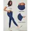 Ewedoos Women Jeans High Waisted Stretchy Skinny Jeans for Women Tummy Control Jeggings Pull on Jeans Leggings with Pockets(Dark Blue)