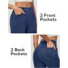 Ewedoos Women Jeans High Waisted Stretchy Skinny Jeans for Women Tummy Control Jeggings Pull on Jeans Leggings with Pockets(Dark Blue)