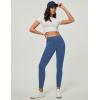 Ewedoos Women Jeans High Waisted Stretchy Skinny Jeans for Women Tummy Control Jeggings Pull on Jeans Leggings with Pockets(Light Blue)