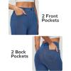 Ewedoos Women Jeans High Waisted Stretchy Skinny Jeans for Women Tummy Control Jeggings Pull on Jeans Leggings with Pockets(Light Blue)