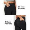Ewedoos Women Jeans High Waisted Stretchy Skinny Jeans for Women Tummy Control Jeggings Pull on Jeans Leggings with Pockets(New Black)