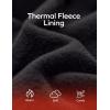 Ewedoos Women’s Fleece Lined Leggings with Pockets Winter Thermal Leggings for Women High Waisted Yoga Warm Leggings(Black)