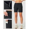 Ewedoos Womens Hiking Shorts Stretchy Cargo Shorts with Pockets Quick Dry UPF 50+ Golf Athletic Outdoor Summer Shorts(Black)
