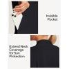 Ewedoos Women’s UPF 50+ Sun Shirts Sun Protection Clothing Lightweight Cardigans with Pockets Long Sleeve Beach Cover Up(Black)