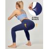 Ewedoos Women’s Yoga Pants with Pockets Leggings for Women Tummy Control Workout Leggings for Women Compression Leggings(Blue)