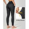 Ewedoos Women’s Yoga Pants with Pockets Leggings for Women Tummy Control Workout Leggings for Women Compression Leggings(Charcoal)