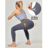 Ewedoos Women’s Yoga Pants with Pockets Leggings for Women Tummy Control Workout Leggings for Women Compression Leggings(Gray)