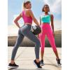 Ewedoos Women’s Yoga Pants with Pockets Leggings for Women Tummy Control Workout Leggings for Women Compression Leggings(Gray)