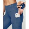 Ewedoos Women’s Yoga Pants with Pockets Leggings for Women Tummy Control Workout Leggings for Women Compression Leggings(Grey Blue)