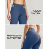 Ewedoos Women’s Yoga Pants with Pockets Leggings for Women Tummy Control Workout Leggings for Women Compression Leggings(Grey Blue)